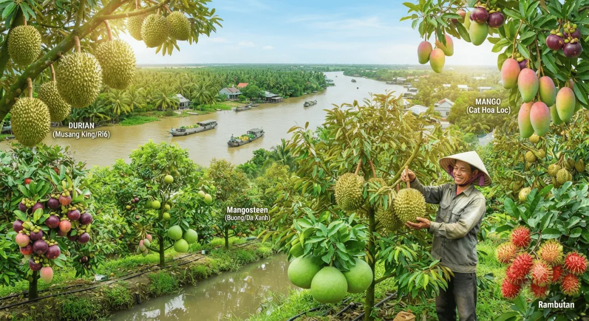 Top các giống cây ăn trái kinh tế cao đang được nhà vườn săn lùng